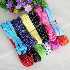 Set de 12 cintas de falla con borde de pespunte para accesorios de pelo y DIY