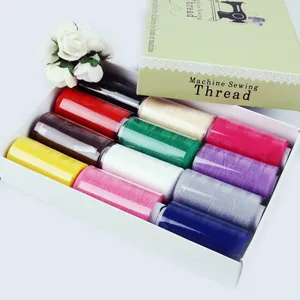 Multicolor Polyester Naaigaren Collectie Sterk Machine Hand Naaigaren Voor DIY Kleding Reparatie Borduurwerk Knutselen