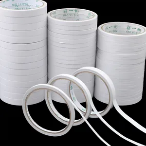 High Viscosity White Double Sided Tape For DIY Jewelry Making Scrapbooking Handcraft Strong Adhesive Cotton Paper Tape