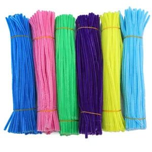 Multi-colored 5cm DIY chenille stems set for kids creative handmade arts and crafts