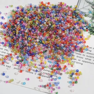 Bulk colorful mixed glass seed beads for DIY handmade bracelets and jewelry making