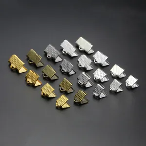 Set van 50 metalen koorduiteinden in diverse maten en kleuren voor DIY-sieraden maken