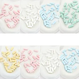 Multicolor Ceramic Rectangle Shell Round Disc Loose Beads For DIY Jewelry Making Bracelet Necklace Handmade Crafts Accessories