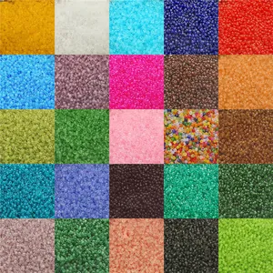 3mm Gematteerde Glazen Kralen Seed Beads Voor DIY Sieraden Maken Armband Ketting Handwerk Materialen Decoratieve Kleine Ronde Kralen