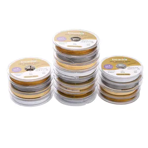 304 stainless steel beading wire in 1x7 strand structure for DIY jewelry making