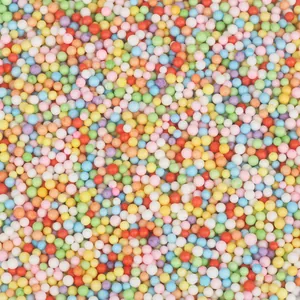 Perle di schiuma color macaron per riempimento scatole regalo e decorazioni fai da te