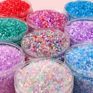 Small Glass Seed Beads For DIY Bracelet Necklace Jewelry Making Macaron Cat Eye Round Beads Loose Beads Craft Accessory