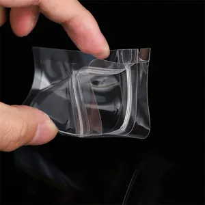Verdickte, hochtransparente PE-Druckverschlussbeutel für Schmuck und DIY-Bastelverpackungen