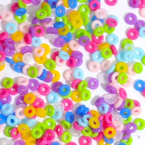 Anneaux en O en Silicone Colorés pour la Fabrication de Bijoux DIY Entretoises en Caoutchouc Antidérapantes pour Bracelets