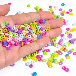 Anneaux en silicone coloris macaron pour la création de bracelets et bijoux DIY