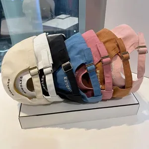 Casquettes de baseball en toile multicolores avec broderie 'RIGOLER' et boucle réglable