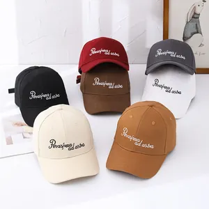 Women Cotton Baseball Cap Adjustable Sunshade Hat With Latin Motto Embroidery Per Aspera Ad Astra Casual Outdoor Sport Hat