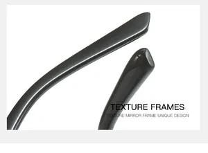 Detailed close-up of glossy black temple tips on stylish cat-eye sunglasses frames
