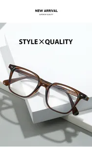 Detailed view of tortoise shell TR frames showing the TR28001 size specs and silver rivets