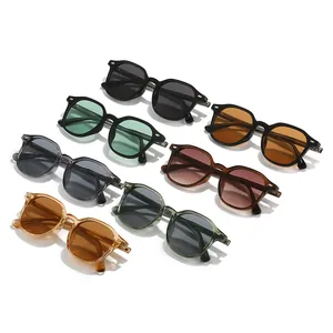Retro square jelly color sunglasses collection with UV protection for men and women