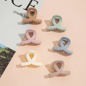 Pinces à Cheveux en Acrylique Couleurs Morandi Douces Petites Pinces à Cheveux en Résine Femmes Filles Accessoires Cheveux