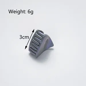 Mini cat ear glitter hair claw clip in purple, 3cm length and 6g lightweight accessory