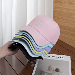 Casquette de Baseball à Séchage Rapide Brodée d'Animaux de Dessin Animé Protection Solaire Respirante Bord Incurvé pour Hommes Femmes