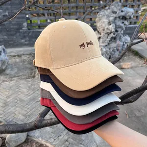 Cotton Baseball Cap For Men Women Adjustable Embroidered Letter Sun Hat Large Head Size Outdoor Casual Sports Dad Hat