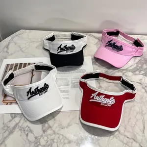 Visiera parasole da donna con ricamo Authentic 1987 in vari colori per outdoor