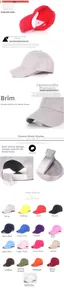 Détail de la fermeture velcro réglable et du tissu en coton sur la casquette uni