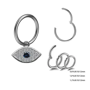 Tabella taglie per cerchi Evil Eye con spessore da 0.8mm a 1.2mm e vari diametri disponibili