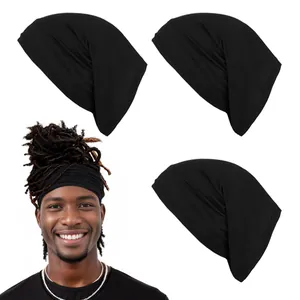 Multi Functional Stretch Headwrap Beanie For Men Women Solid Color Elastic Neck Gaiter Magic Headband Face Mask Sport Headwear