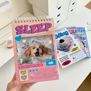 American Style Spiral Notebook Weekly Daily Planner For Students Student Learning Schedule Office Memo Note Book