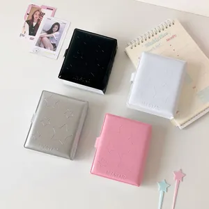 Mini album fotografici in quattro colori con stelle a rilievo e design 'MY STAR'