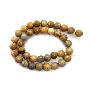 Natural coral jade round beads 4-12mm for DIY necklaces and bracelets in mixed colors
