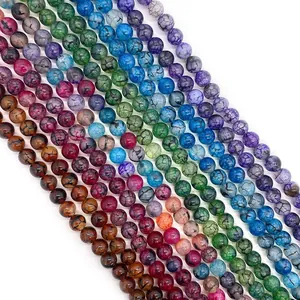 Regenboog drakenader agaat natuursteen kralen voor DIY sieraden maken en armbanden