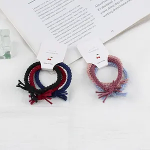 Korean Braided Hair Ties For Women High Elasticity Twist Hair Rings Versatile Ponytail Holder Hair Accessories