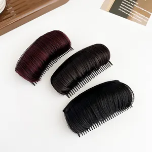 Invisible Hair Volumizing Pad Comb Women Synthetic Fiber Hair Root Lifter Sponge Insert Hair Clip Styling Tool Accessory
