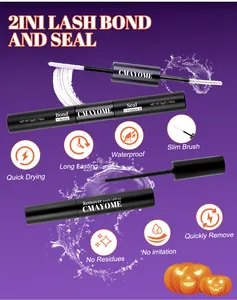 Lash bond and seal set with remover for professional lash extensions and long lasting wear