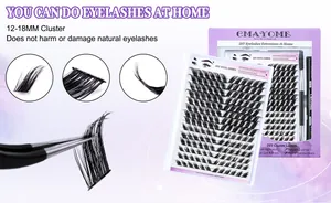 Σετ επέκτασης βλεφαρίδων DIY με βλεφαρίδες 12-18mm, κόλλα και τσιμπιδάκι