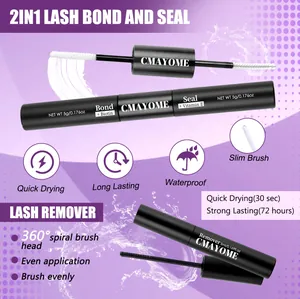 2-in-1 lash bond seal and remover kit with biotin and vitamin E for 72h hold