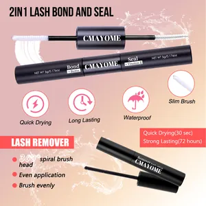 Lash Bond and Seal with Remover Kit featuring Biotin and Vitamin E for 72h hold