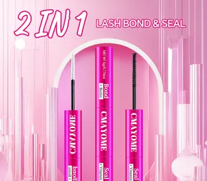 Detail of 2-in-1 Lash Bond & Seal wand with biotin and vitamin for eyelash extension