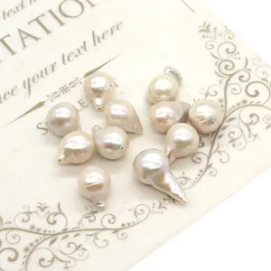 Natuurlijke witte barokke zoetwaterparels voor DIY-sieraden maken en ketting-accessoires