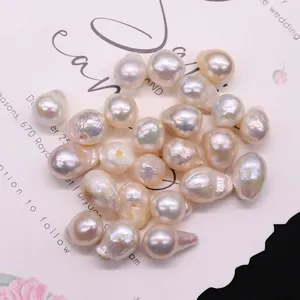 Lustrous Baroque Edison pearls in mixed colors for DIY jewelry making and custom designs