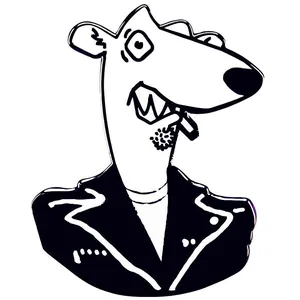 Broche en Émail Punk Rock Dessin Animé Belette Fumeur En Veste De Cuir Badge En Métal Pour Sac À Dos Vêtements Veste Accessoires Unisexe Cadeau