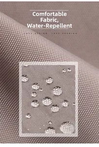 Macro view of water-repellent nylon fabric showing fine texture and liquid resistance