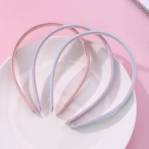 Serre-tête Pailleté pour Filles Enfants Doux Scintillant Antidérapant Bandeau Fin Accessoires Cheveux pour Quotidien Fête Princesse