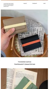 Borsa a tracolla versatile in tela kaki e verde mostrata in vari stili di trasporto