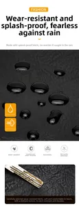 Waterproof and scratch-resistant black PU leather texture with water droplets on backpack