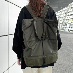 Wasserdichter Nylon-Rucksack für Damen und Herren mit großem Fassungsvermögen