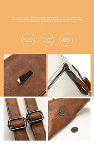 Detail of premium electroplated hardware and smooth zipper on color-block backpack