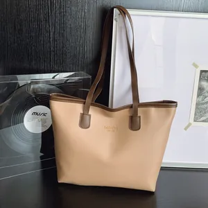Γυναικεία Μοντέρνα Τσάντα NEW YORK Τύπωμα Tote από Δέρμα PU Μεγάλη Χωρητικότητα Τσάντα Ώμου Φερμουάρ Γραφείο