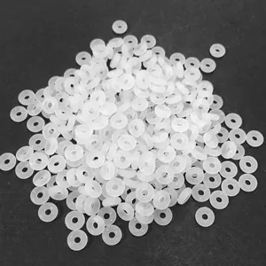 Joints Toriques en Silicone Transparent Anneaux de Positionnement de Bijoux Semi-Transparents pour Fabrication de Bracelets