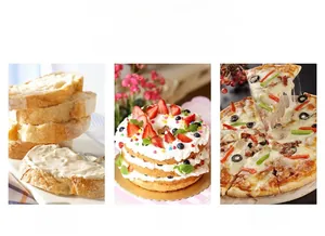 Multi-use stainless steel tool for cutting bread, slicing cakes, and serving pizza